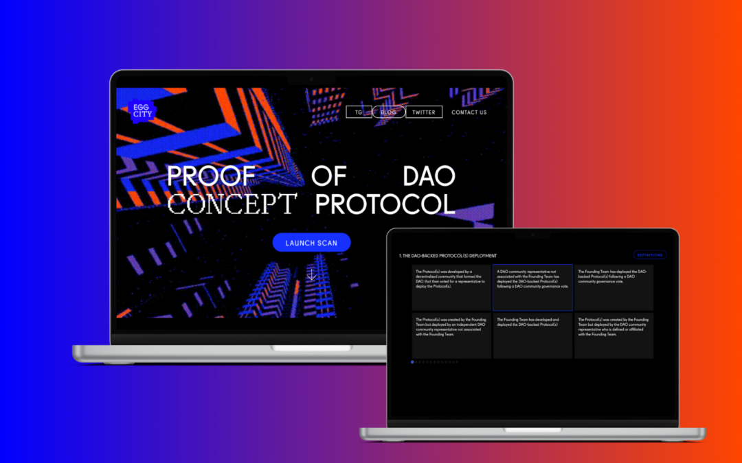 EggCity: DAO Proof of Concept Protocol